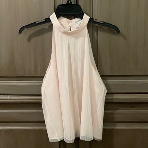 BCBGeneration soft pink blouse